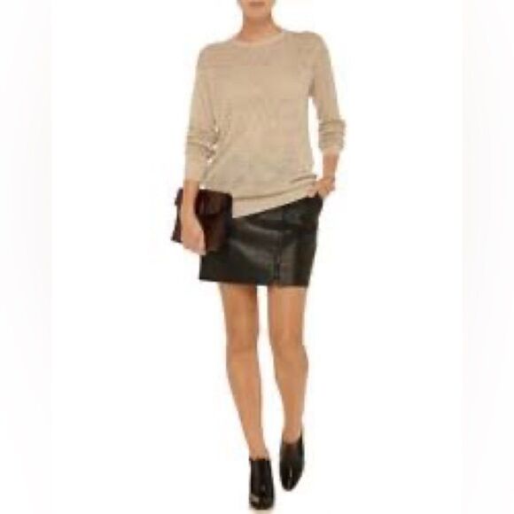 Dreamerly Open Knit Cotton And Silk Blend Sweater - Picture 2 of 5